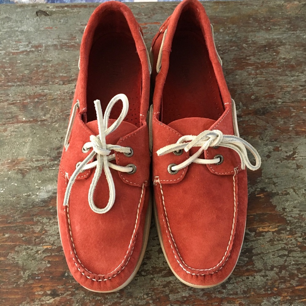 LL Bean boat shoes size 9.5